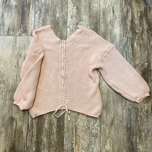 Pink Sweater